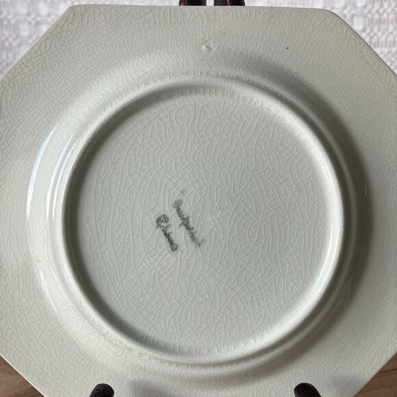 Mrs. McKinley Portrait Plate • Imperial China • Ida Saxton McKinley • Early 1900 - Picture 4 of 6